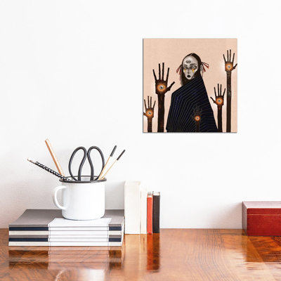 The Hand Reader by DEMÖ - Wrapped Canvas Gallery-Wrapped Canvas Giclée