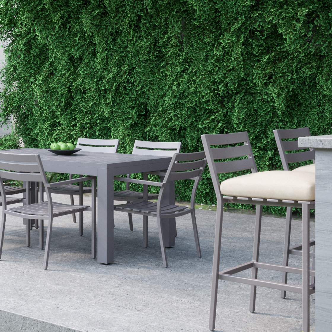 Beck Sunbrella® Patio Bar Stool