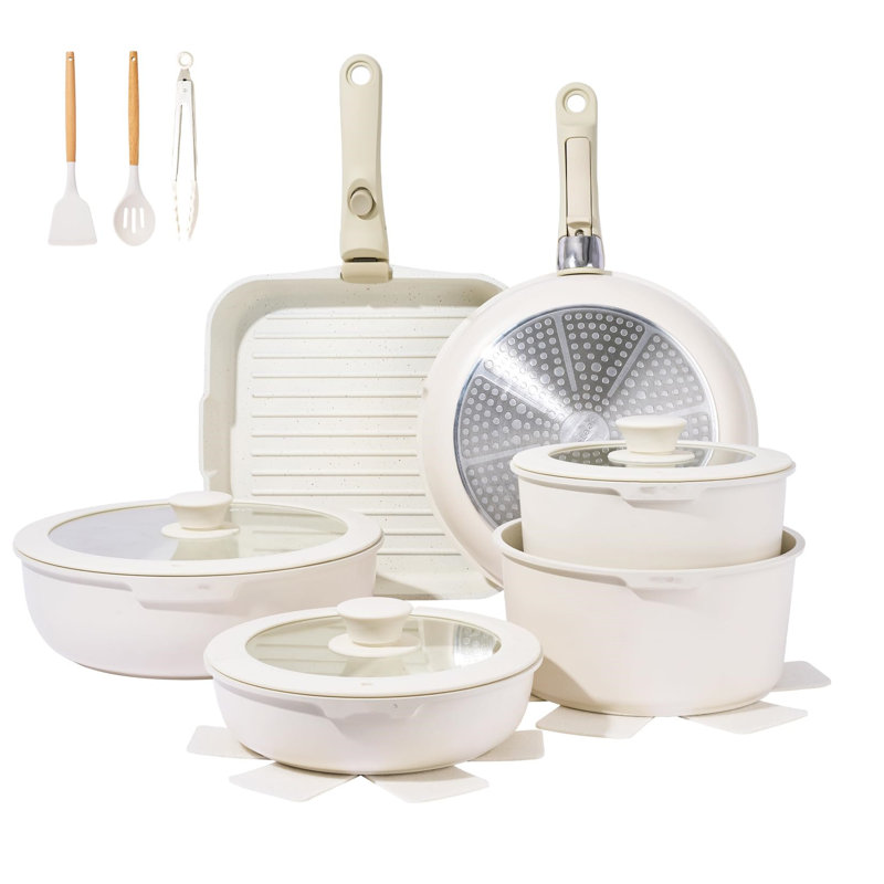 25 - Piece Aluminum Cookware Set