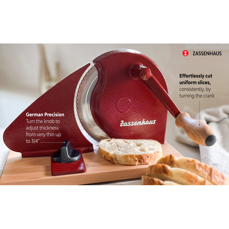 Zassenhaus Classic Bread Slicer, Black