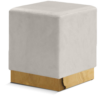 Annora Velvet Ottoman