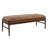 Yara 53" Wide Rectangle Faux Leather Upholstered Bench Ottoman-128290731