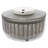 6.34Qt Electric Vegetable Drye Round Salad Spinner Fruit Vegetable Washer Dryer