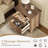 26'' W Classic Solid Wood 2-Drawer Nightstand with Roman Column Legs,Minimal Assembly Needed,Light Brown-689954141