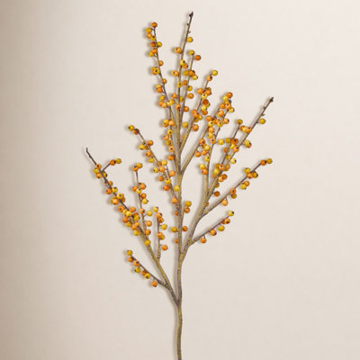 37"Uv Autumn Ilex Berry Spray