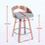 Tabourets de bar rembourrés en similicuir Riggan-1862300671
