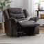 Fauteuil inclinable surdimensionné avec tissu moelleux-1255655300