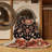 Machine Washable Persian Brown Area Rug-201862407