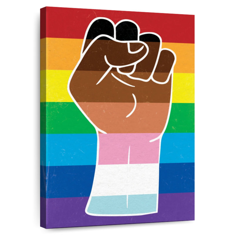 Khadjiah Honor The Pride, 48" H x 32" W