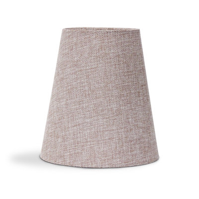 6.5" Linen Empire Lamp Shade For Wall And Pendant Lights