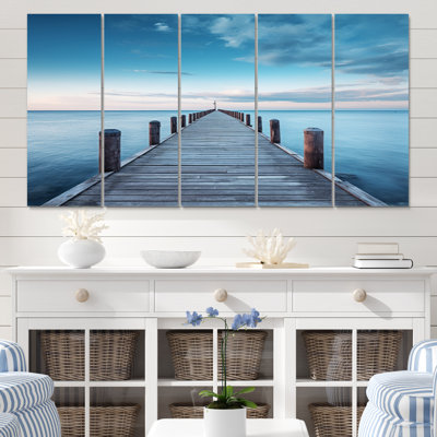 Pier To Infinity III sur toile, reproduction de 5 pièces