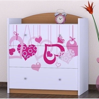 Nordin 3 - Drawer Kids Dresser