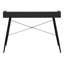 Bureau d'ordinateur, bureau personnel, ordinateur portable, tablettes de rangement, L 48 po, travail, stratifié aspect marbre, métal, contemporain, moderne-1476025605