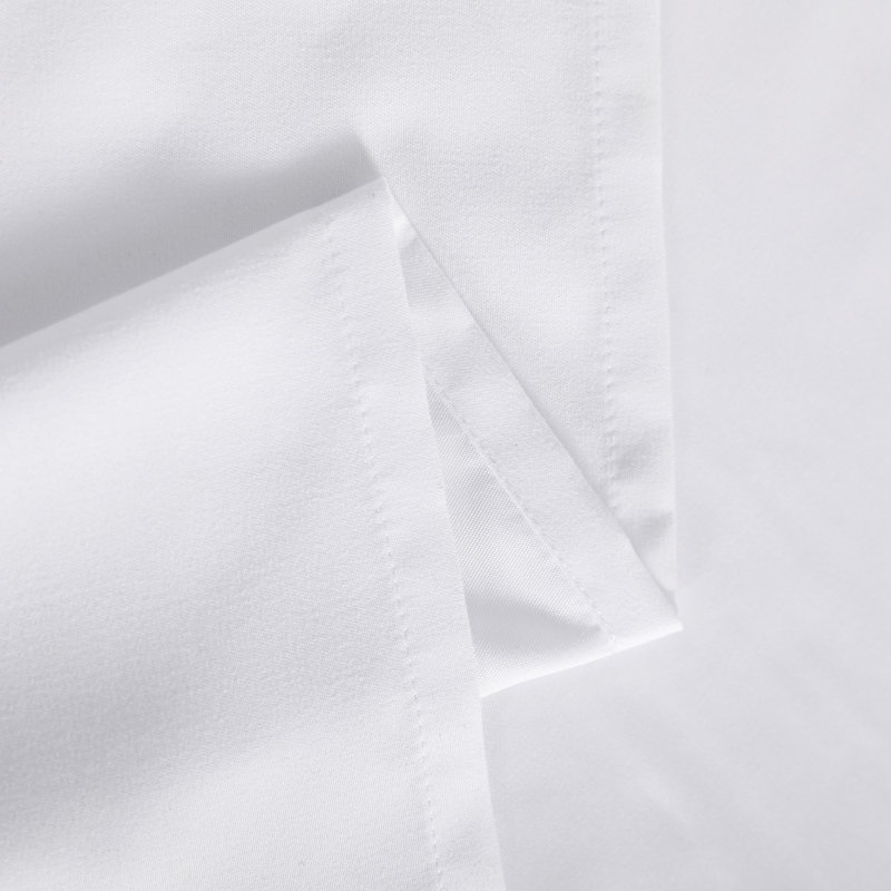 4PC 1800 Series Soft Microfiber Sheet Set, Queen Sheet Set with 2 Pillowcases, White