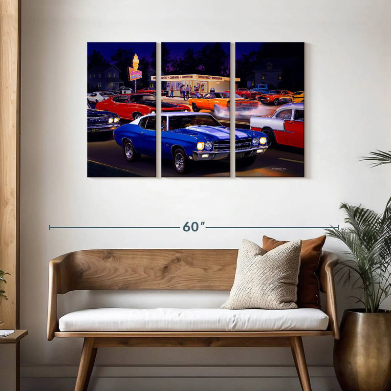 Mehar Fast Fred's, 28" H x 45" W