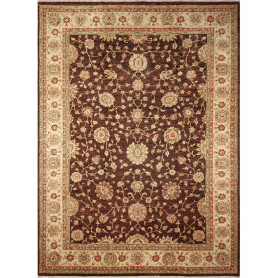 Romona One-of-a-Kind 10' X 14' Wool Area Rug in Brown