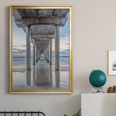 " Scripps Pier " Painting Print