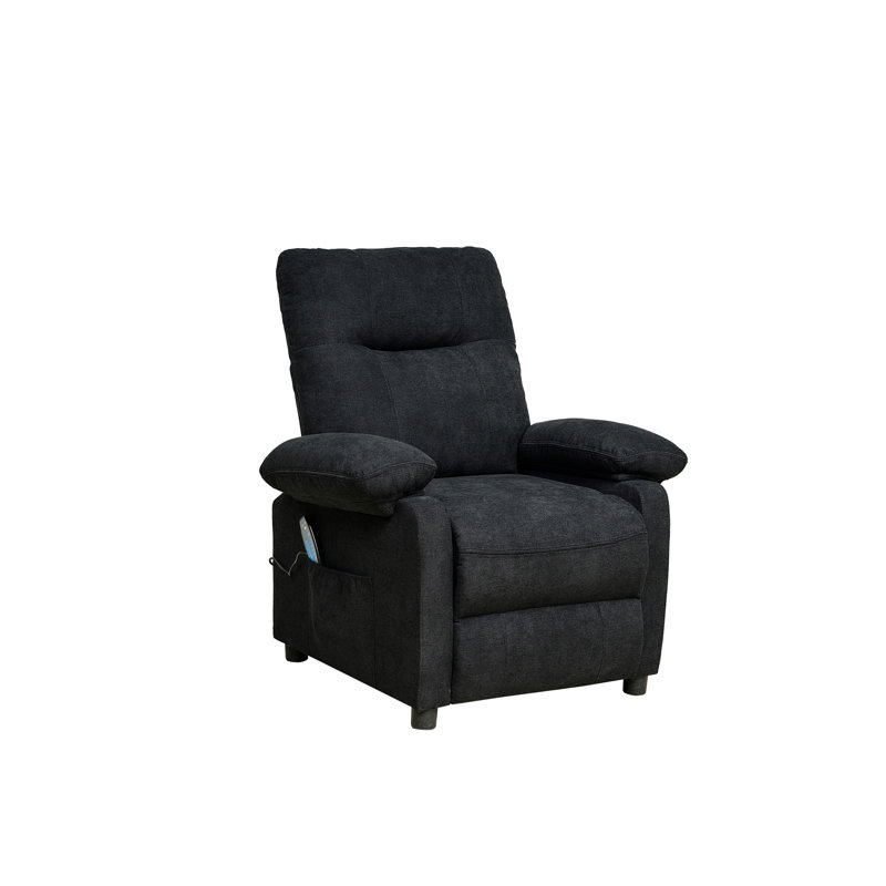 Fauteuil inclinable Ronzell, Noir