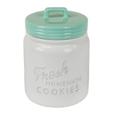 Outshine Mint Cookie Jar with Airtight Lids