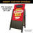 Excello Global Products 24" x 36" Chalkboard Coroplast Combo A-Frame-99077586