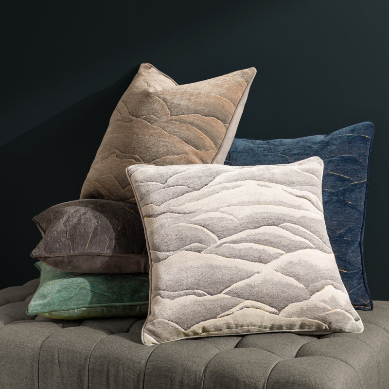 Foxburg Square Throw Cushion, Green