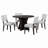 5-Piece Round Dining Table Set For 4-78738764