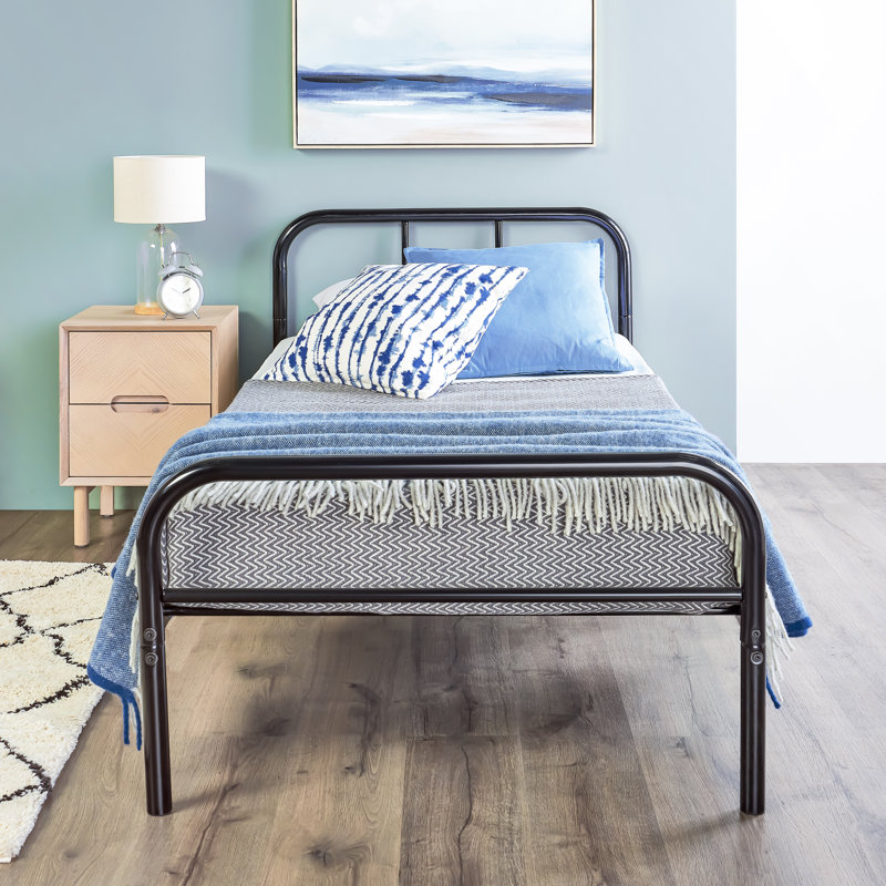 Coeburn Metal Bed, European Single (90 x 200 cm)