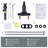 Single-handle Bathroom Faucet with Drain Assembly-68015842