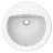 White Vitreous China Drop-In Countertop Sink, 19 X 8.25 Inch Bathroom Sink With Porcelain Finish
