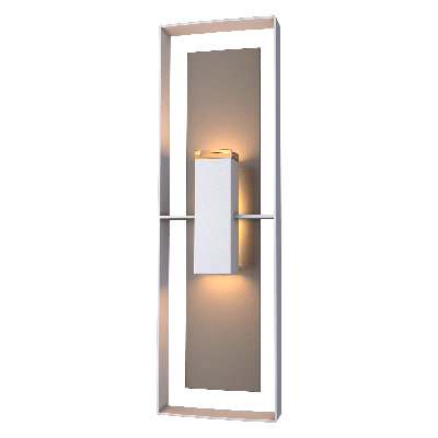 Shadow Box Flush Mount Outdoor Wall Sconce