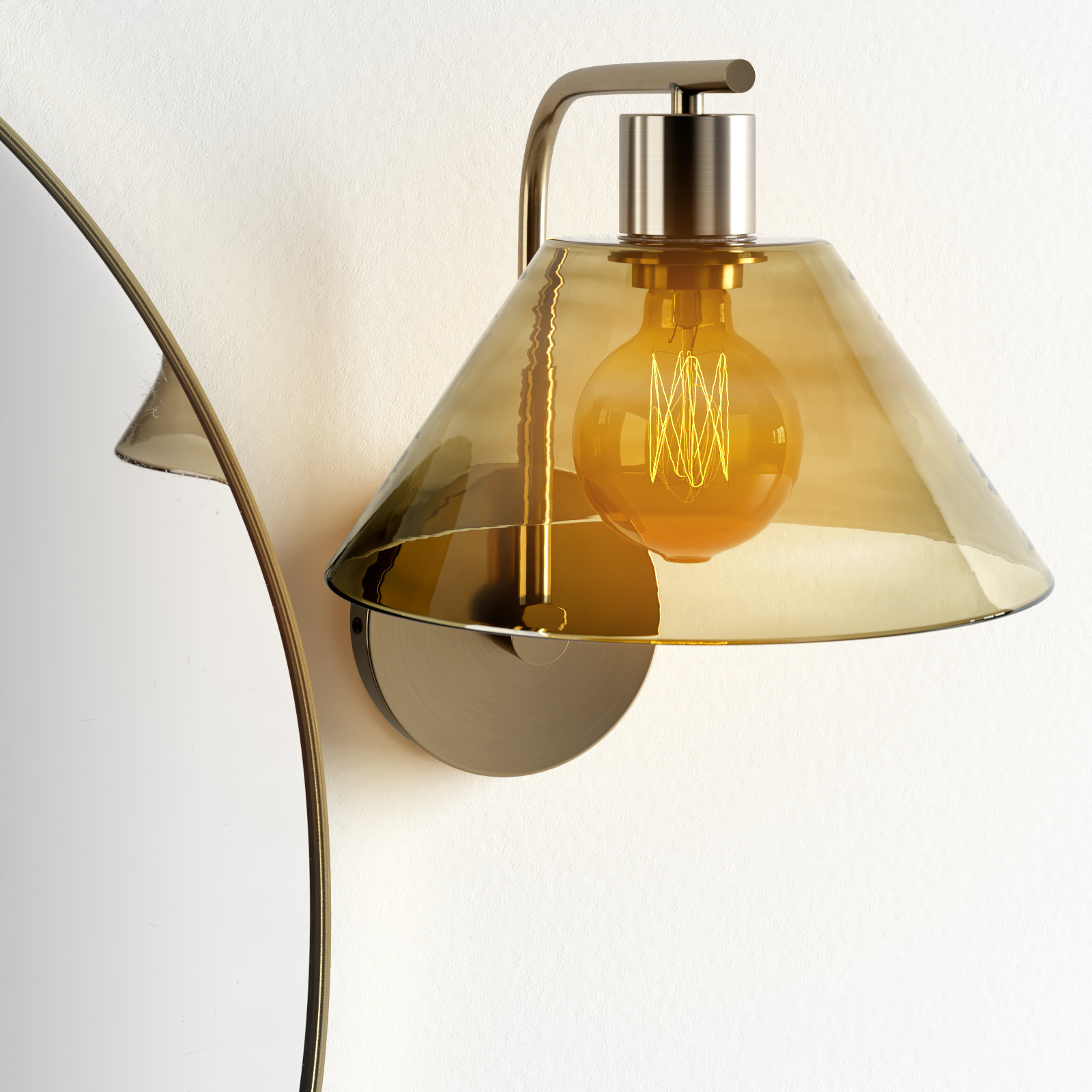 Anastasia Single Light Armed Sconce