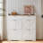16 Pair Shoe Storage Cabinet with 4 Flip Drawers