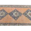 Tapis turc authentique authentique avec un design complexe pour la décoration intérieure - tons de terre