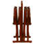 Lacquer TV Tray Set with Stand-1140215988