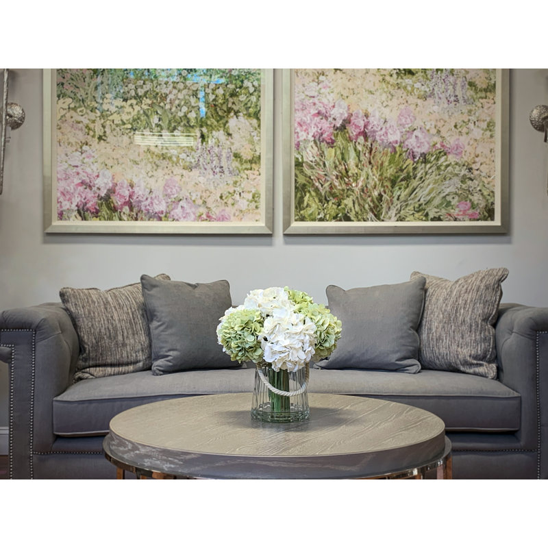 Hydrangea Arrangement in Vase