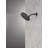 PivotPro Rain Showerhead, Single Setting 7 Inch Round Shower Head 2.5 GPM Oil Rubbed Bronze-116423676