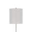 Lampe sur pied Plue 63 po, poteau avec base ronde, abat-jour tambour en liège-103150791-103150789