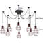 - Light Rustic Red Cluster Pendant-1599435245