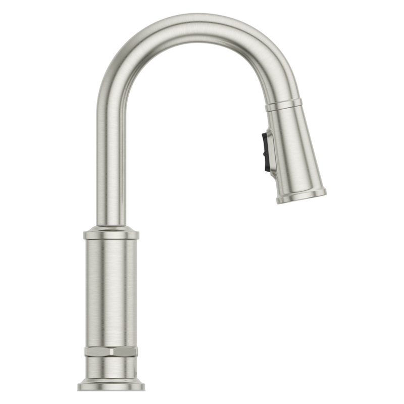 Stainless Steel Single Handle Pull Down Bar Faucet