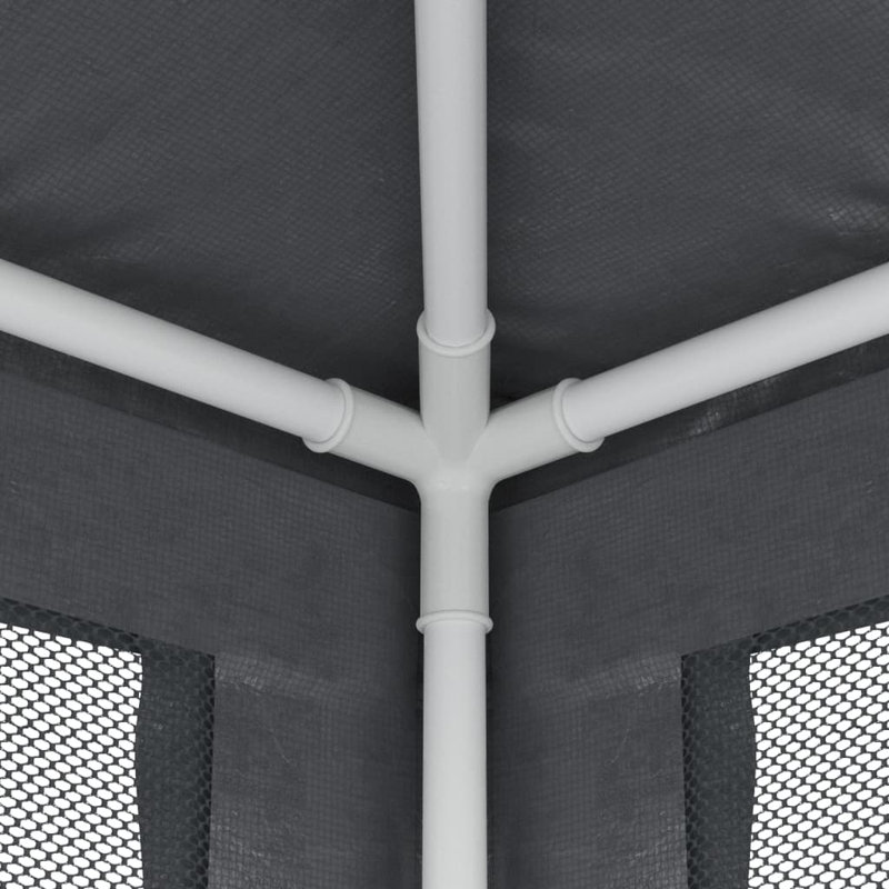 Andreyah 3m x 4m Iron Party Tent, Anthracite, Anthracite