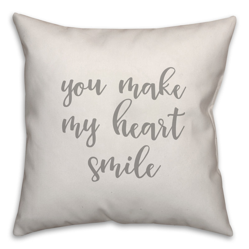 Throw Pillow, White, Pillow Cover