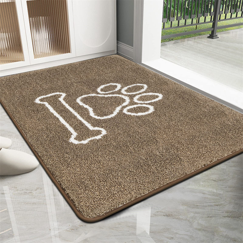 Waldoboro Non-Slip Doormat, Brown, 120cm W x 80cm L
