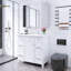 Meuble-lavabo sur pied 36 po avec comptoir en céramique-940194614-940194615