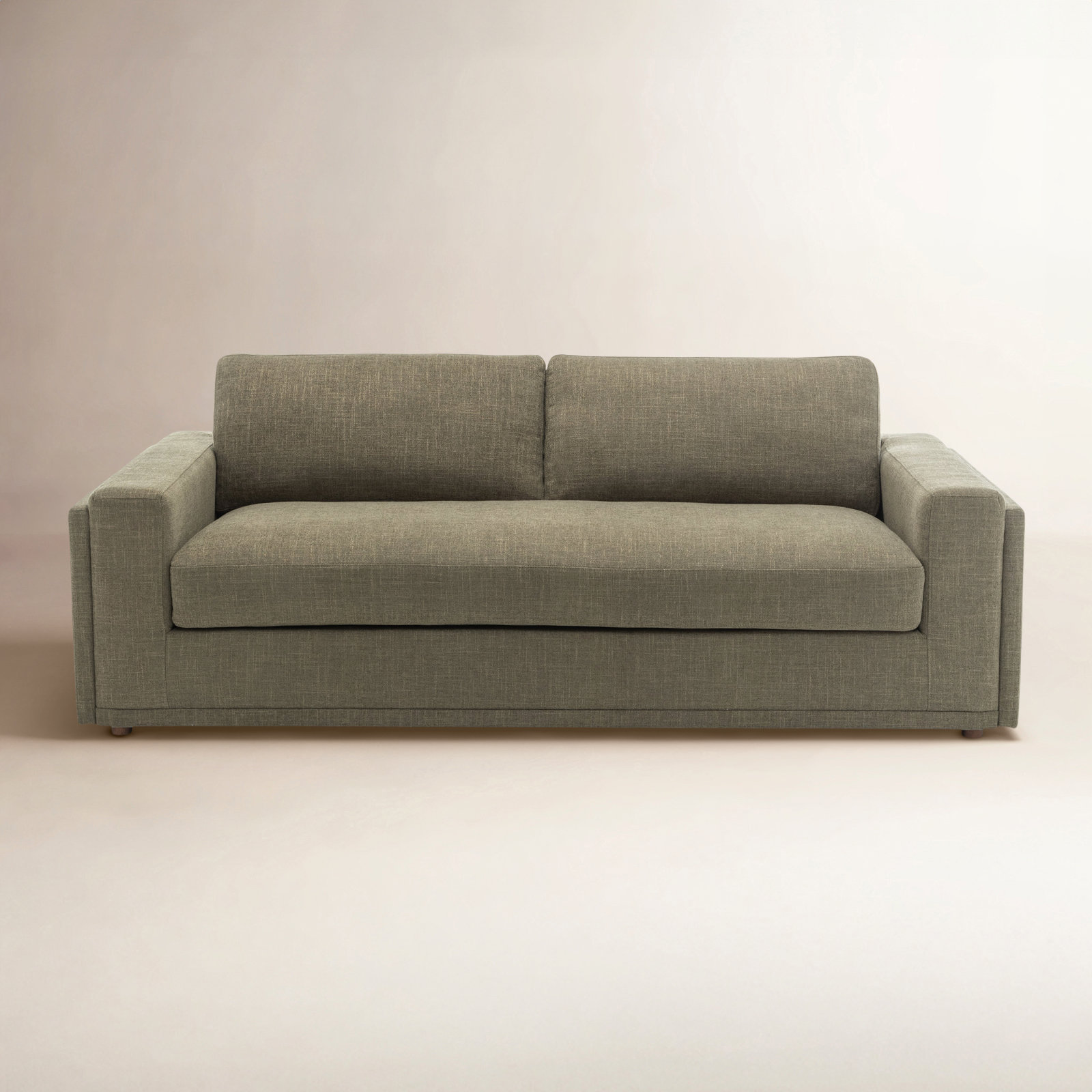 Essex 86.6” Upholstered Sofa, Green