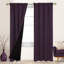 Paire de rideaux 100% occultant avec passe-tringle Deconovo-75196909-75196903
