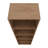 Natural Oak And White 5-Shelf Bookcase With Open Storage-1778205209