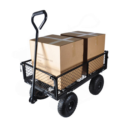 Chariot de chariot polyvalent pour le transport efficace du bois de chauffage et le jardinage