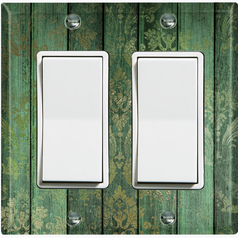 2 - Gang Toggle Light Switch Standard Wall Plate