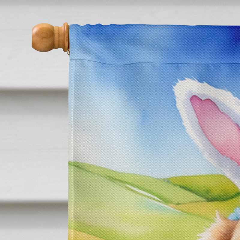 Easter Egg Hunt Double Sided 40'' H x 28'' W Polyester Easter House Flag