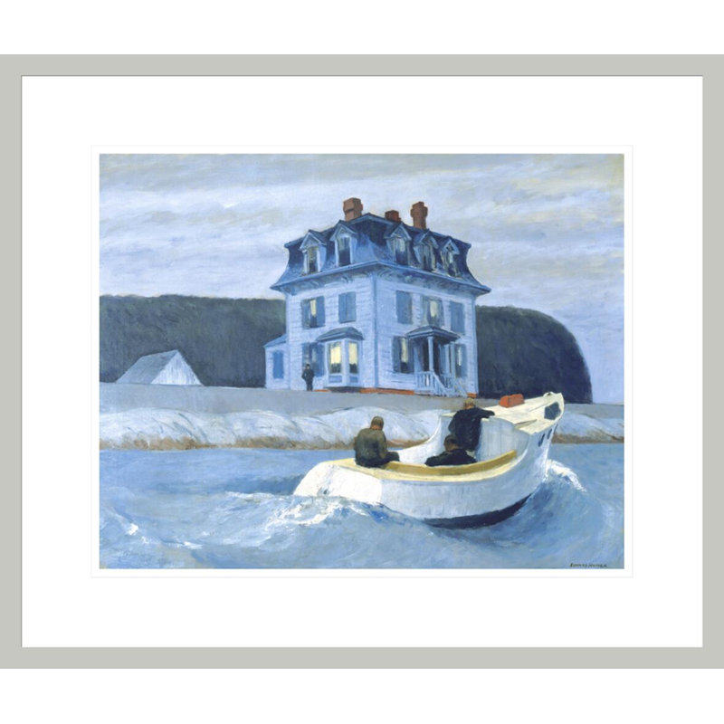«The Bootleggers» par Edward Hopper, impression giclée sur cadre, H 17,75 po x l 20,92 po
